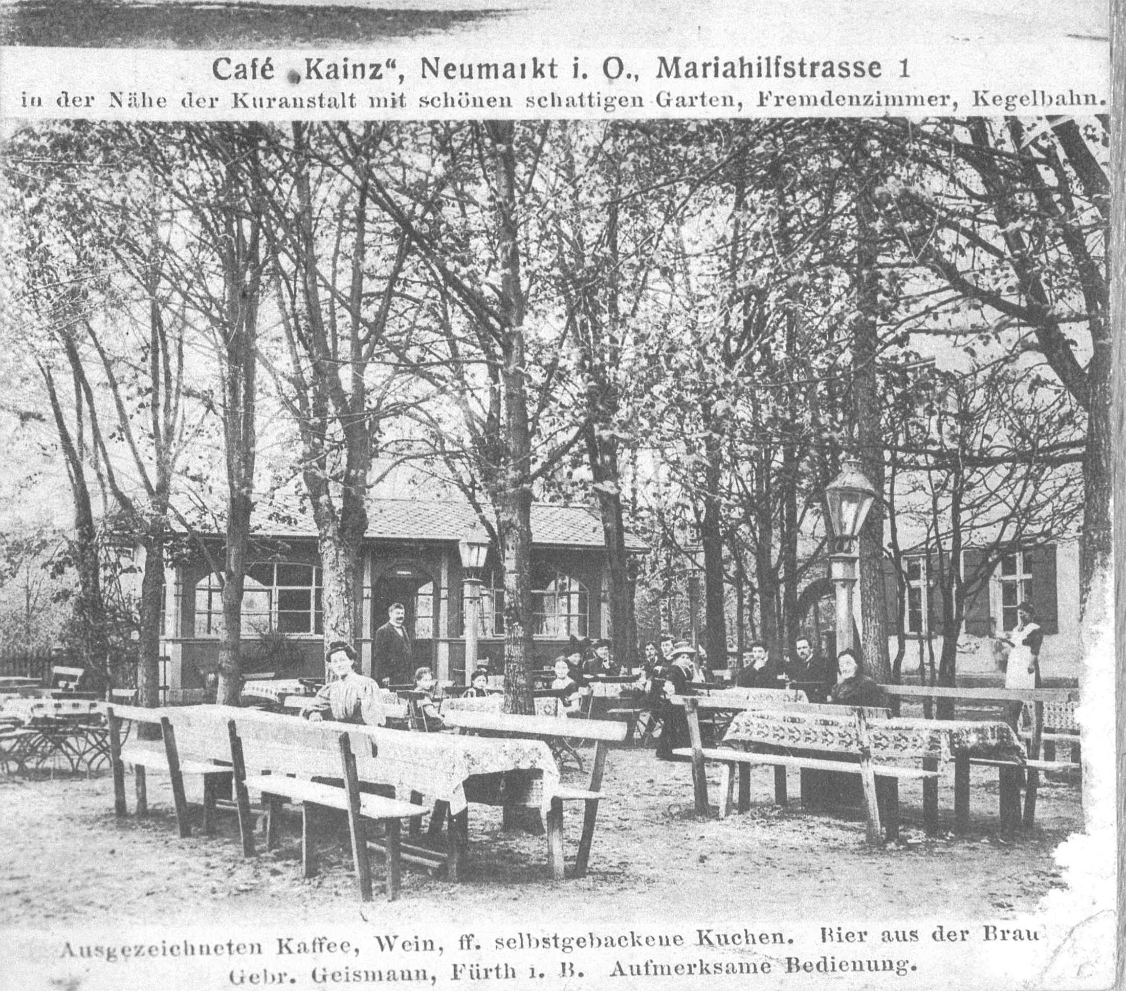 022 Cafe Kainz, Garten